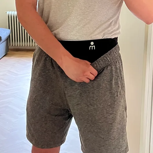 Customer showing the Majella waistband
